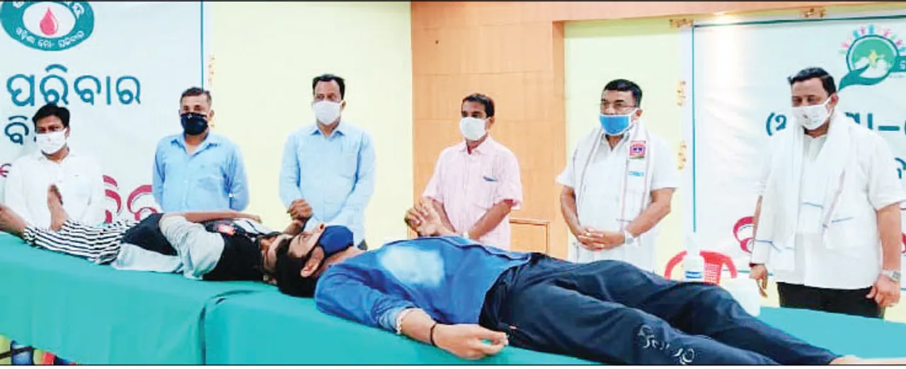  ମୋ’ପରିବାର ପକ୍ଷରୁ ସାତଦିନିଆ ରକ୍ତଦାନ ଶିବିର
