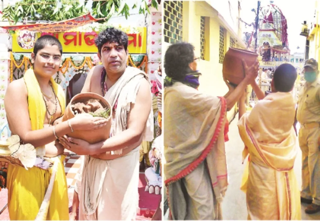  ମହାପ୍ରଭୁଙ୍କୁ ସମର୍ପଣ ହେଲା ପୋଡ଼ପିଠା, ସମର୍ପଣ କଲେ ଦୁଇପକ୍ଷ