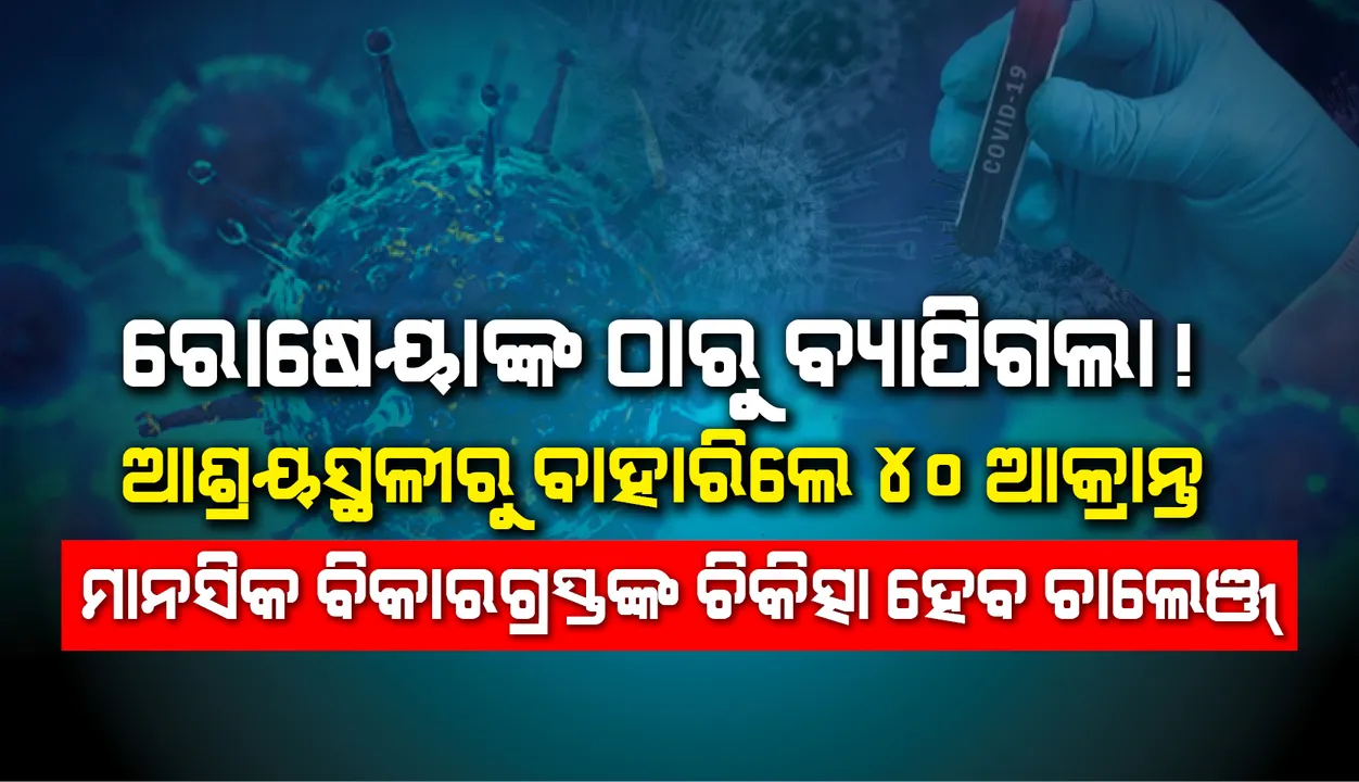  ରୋଷେୟାଙ୍କଠାରୁ ବ୍ୟାପିଗଲା! ଆଶ୍ରୟସ୍ଥଳୀରୁ ବାହାରିଲେ ୪୦ ଆକ୍ରାନ୍ତ