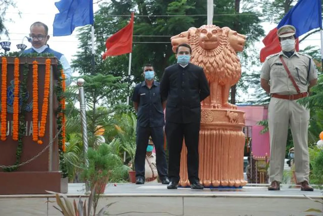  ମୟୂରଭଞ୍ଜ: ଜିଲ୍ଲାସ୍ତରୀୟ ୭୪ ତମ ସ୍ୱାଧୀନତା ଦିବସ ପାଳିତ