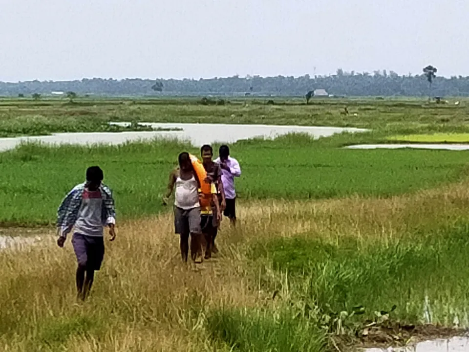  ଯୋରରେ ଭାସି ଯାଇ ଯୁବକ ନିଖୋଜ