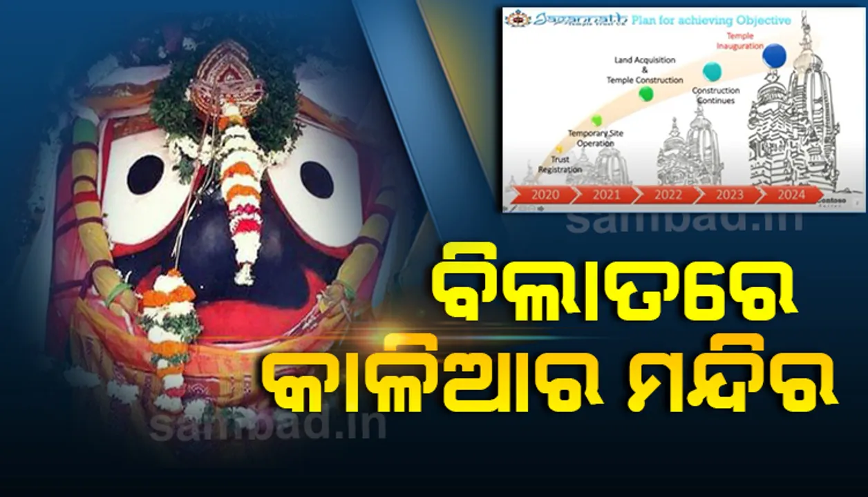  ୨୦୨୪ ସୁଦ୍ଧା ଲଣ୍ଡନରେ ହେବ ଜଗନ୍ନାଥଙ୍କ ମନ୍ଦିର, ଖର୍ଚ୍ଚ ହେବ ପ୍ରାୟ ୪୦ କୋଟି ଟଙ୍କା