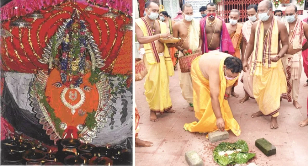  ପଶ୍ଚିମ ଓଡ଼ିଶାରେ ନୂଆଁଖାଇ : ମା’ ସମଲେଶ୍ବରୀଙ୍କଠାରେ ଲାଗି ହେଲା ନବାନ୍ନ ଭୋଗ