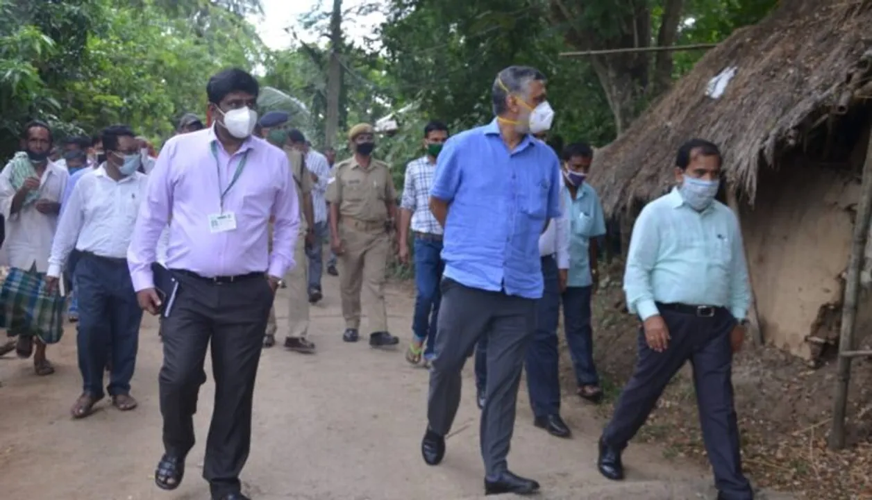  ଭଦ୍ରକ, କେନ୍ଦ୍ରାପଡ଼ା ବନ୍ୟାଞ୍ଚଳ ବୁଲିଲେ କେନ୍ଦ୍ରୀୟ ଟିମ୍‌