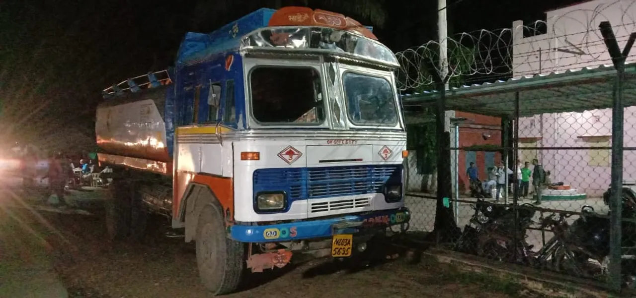  ତେଲ ଟ୍ୟାଙ୍କରରେ ଗଞ୍ଜେଇ ଚାଲାଣ, ଡ୍ରାଇଭର ଅଟକ 