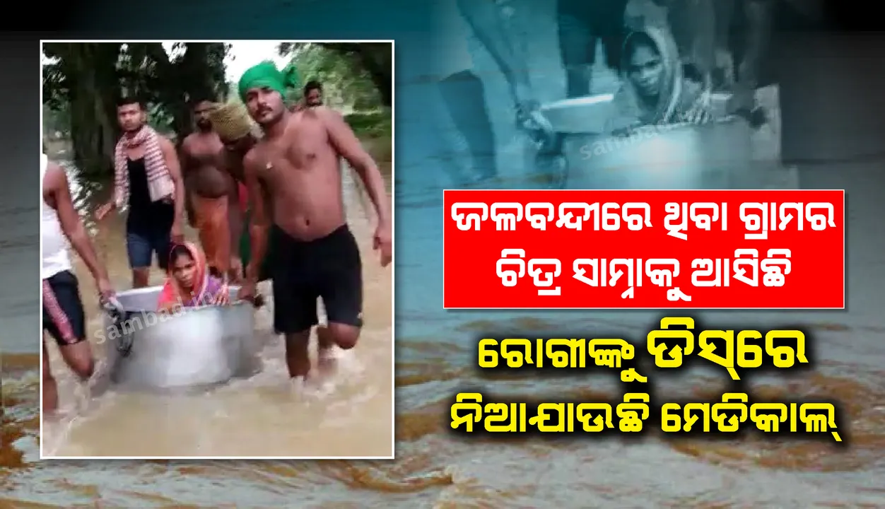  ଯାଜପୁର: ରୋଗୀଙ୍କୁ ଡାକ୍ତରଖାନାକୁ ନେବା ପାଇଁ ଭରସା ପାଲଟିଛି ଡିସ୍