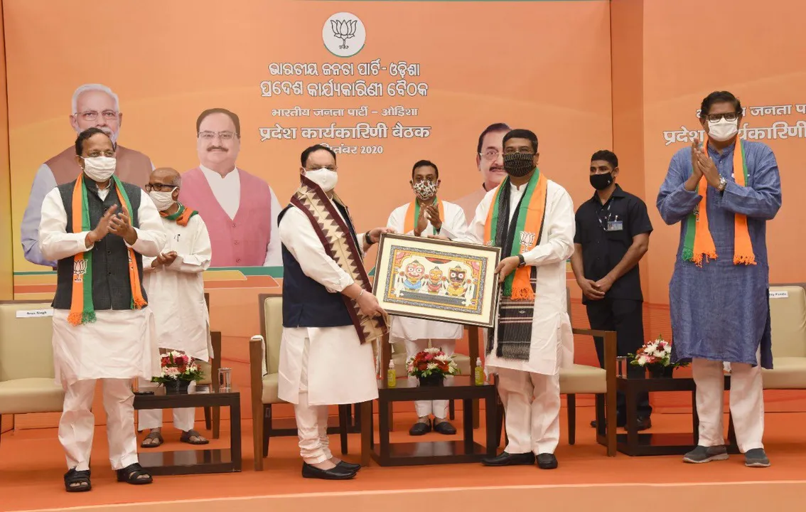 ଆଗାମୀ ଦିନରେ ଓଡ଼ିଶାରେ ବିଜେପି ସରକାର ଗଠନ କରିବ : ଜେ.ପି. ନଡ୍ଡା