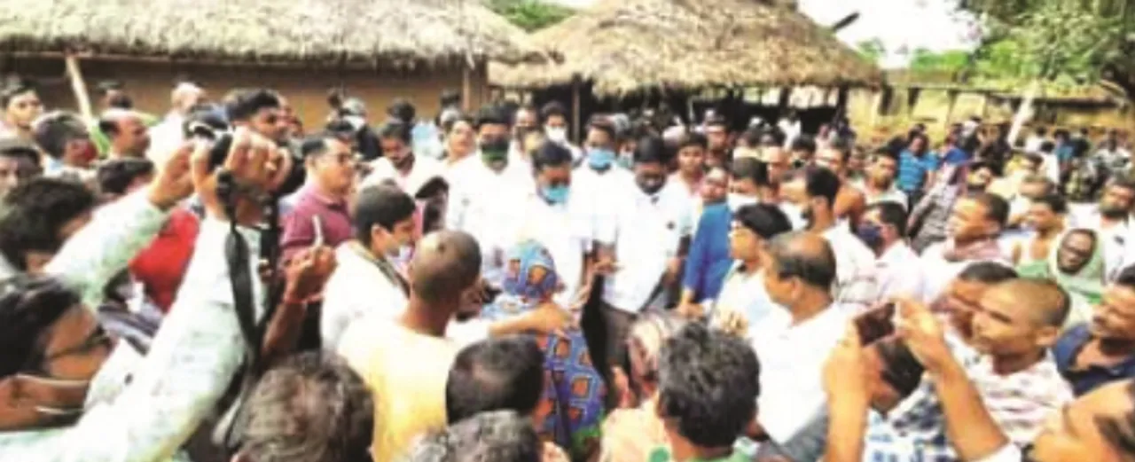  ବରୀ ବନ୍ୟାଞ୍ଚଳରେ ଅବ୍ୟବସ୍ଥାକୁ ନେଇ ବର୍ଷିଲା କଂଗ୍ରେସ