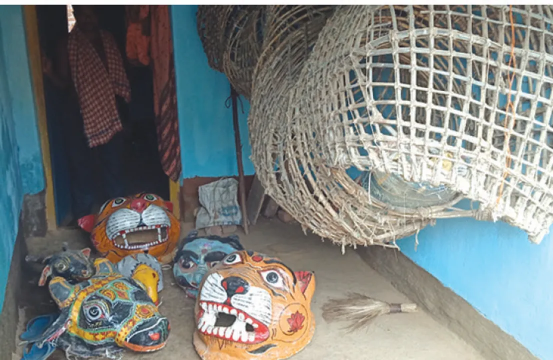  ପଶୁମୁଖା ନୃତ୍ୟ କଳାକାର ଏବେ ଚାଷୀ, ମୂଲିଆ
