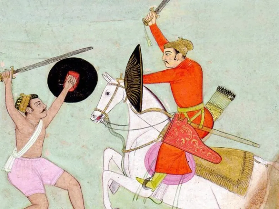  ଢାଲ ଓ ତଲୱାର୍‌