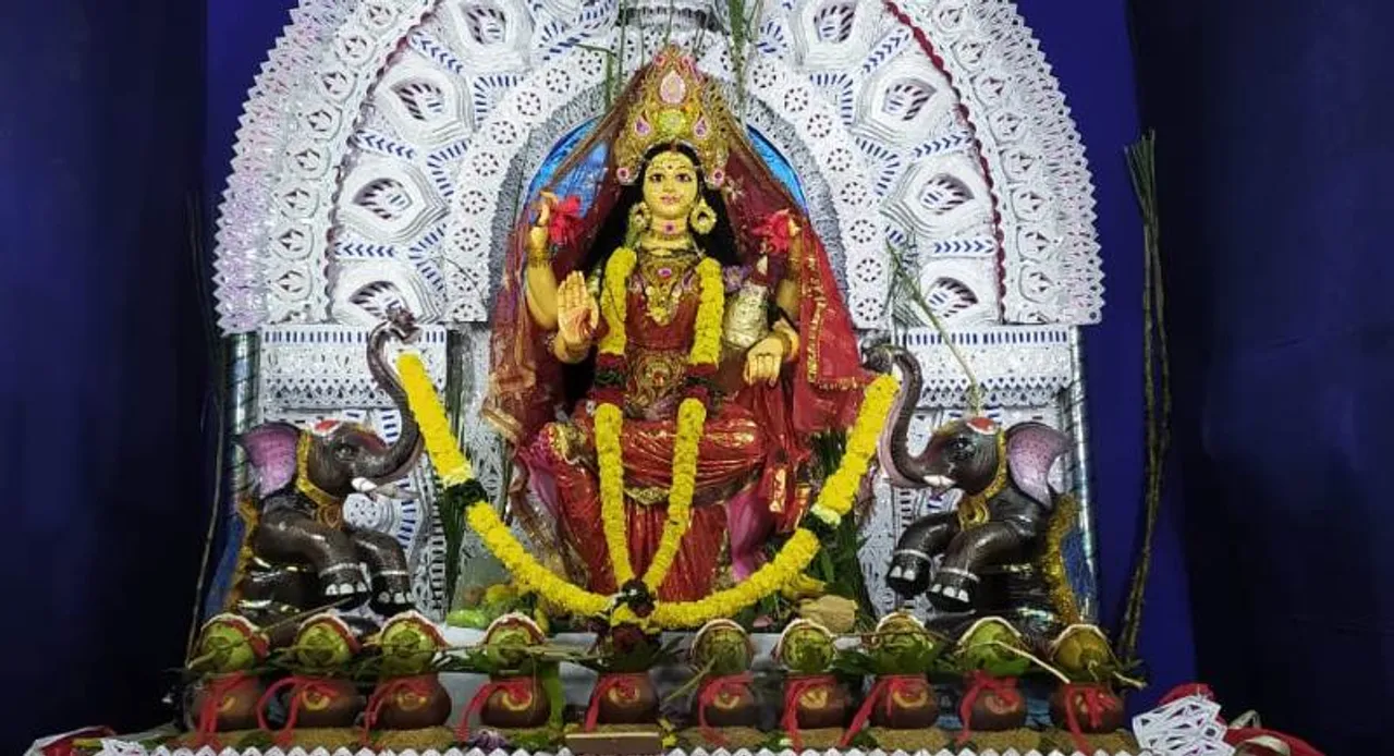  ପାରଳାଖେମୁଣ୍ଡିରେ ଗଜଲକ୍ଷ୍ମୀ ପୂଜା ଅନୁଷ୍ଠିତ