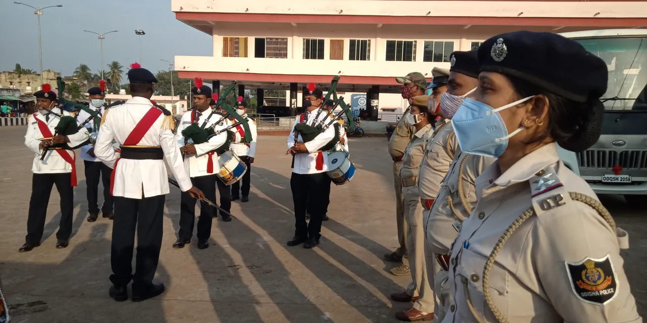  ଭଞ୍ଜନଗର ପୁଲିସ୍ ପକ୍ଷରୁ ଫ୍ଳାଗ୍ ଡ଼େ ପାଳିତ