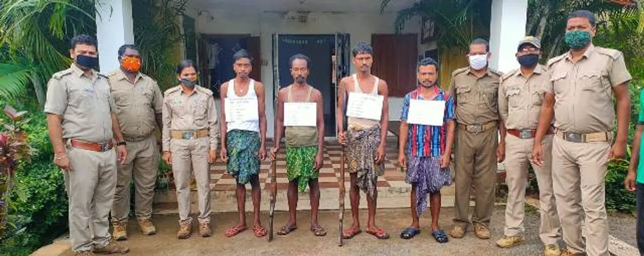  ସାତକୋଶିଆ ଅଭୟାରଣ୍ୟରୁ ଜନ୍ତୁ ଶିକାର: ୪ ଗିରଫ, ଚାରି ଫେରାର