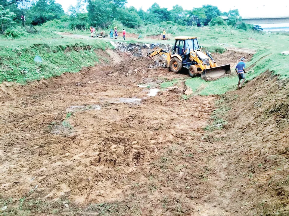  ଖୋଳା ହେଲା କୃତ୍ରିମ ପୋଖରୀ : ୪ ପୋଖରୀରେ ୧୮୦ ମୂର୍ତ୍ତି ବିସର୍ଜନ ହେବ