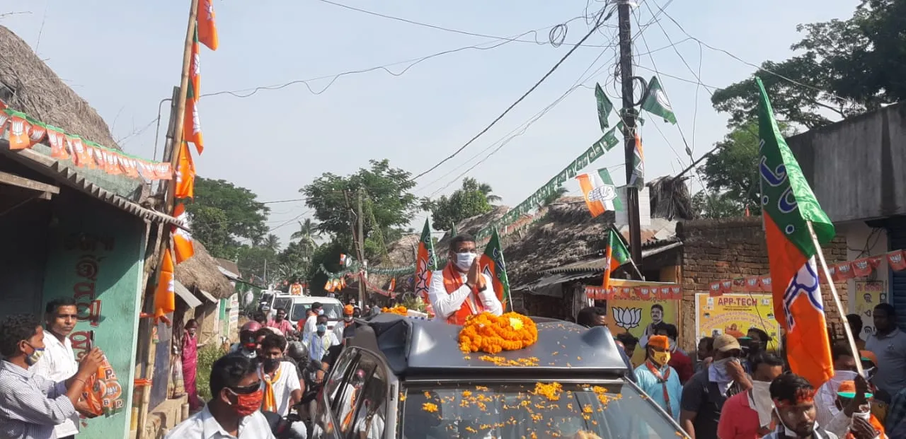 ତିର୍ତ୍ତୋଲ ଉପନିର୍ବାଚନରେ ଦଳୀୟ ପ୍ରାର୍ଥୀଙ୍କ ଲାଗି ପ୍ରଚାର କଲେ କେନ୍ଦ୍ରମନ୍ତ୍ରୀ ଧର୍ମେନ୍ଦ୍ର ପ୍ରଧାନ
