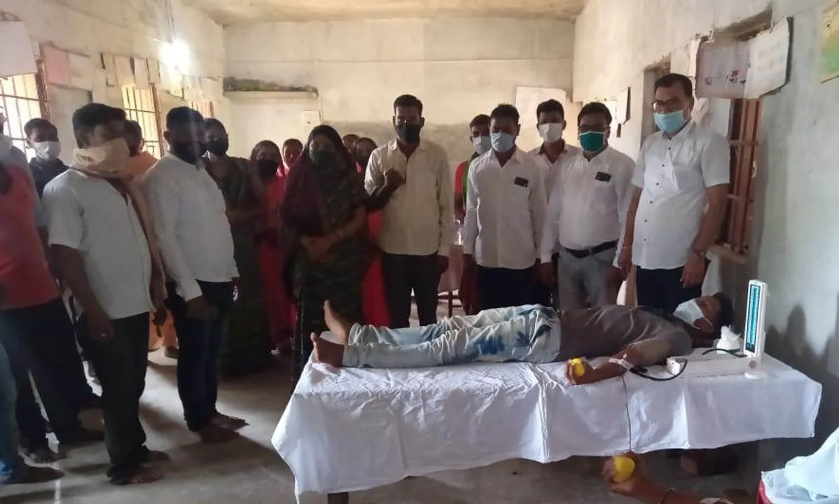  ରକ୍ତଦାନ ଶିବିରରୁ ୫୧ ୟୁନିଟ ରକ୍ତ ସଂଗ୍ରହ