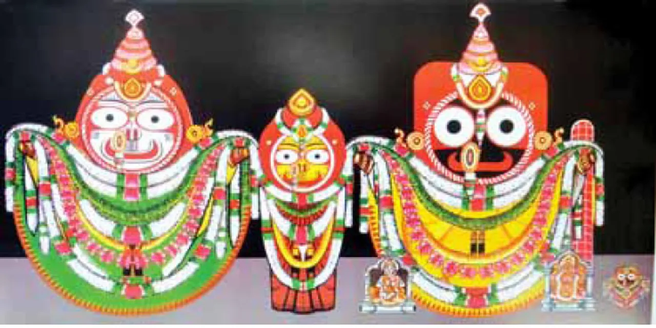  ଶ୍ରୀଜିଉଙ୍କ ରାଧା ଦା‌ମୋଦର ବେଶ ଆରମ୍ଭ