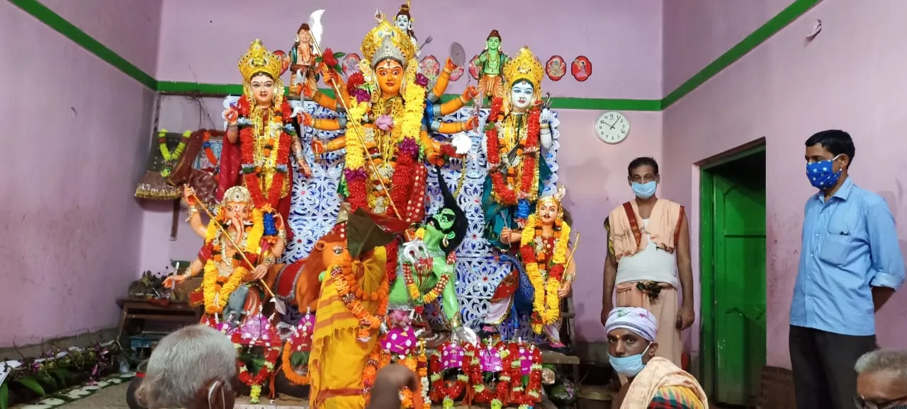  ରାଜନଗରରେ ଶାରଦୀୟ ଦୁର୍ଗାପୂଜା: କେଉଁଠି କଠୋର, କେଉଁଠି କୋହଳ