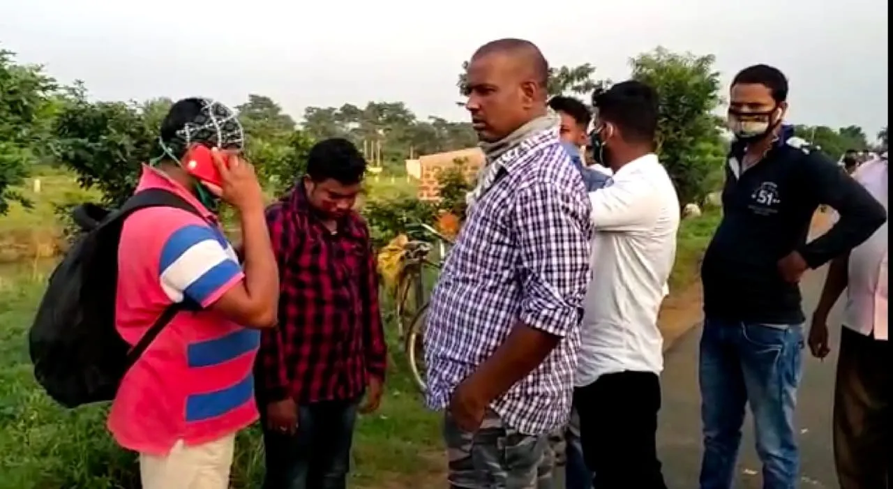  ବାଇକ ଦୁର୍ଘଟଣାରେ ଚାଳକଙ୍କ ସମେତ ୨ ଆହତ