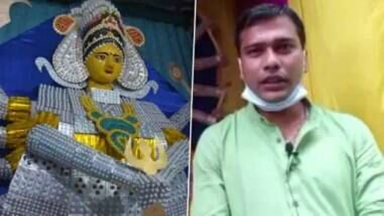  ତାରିଖ ପଳାଇ ଯାଇଥିବା ୪୦ହଜାର ଔଷଧ ଓ ଇନଜେକସନର ବ୍ୟବହାର କରି ଅଧିକାରୀ ତିଆରି କଲେ ମା’ଦୁର୍ଗାଙ୍କ ମୂର୍ତ୍ତି