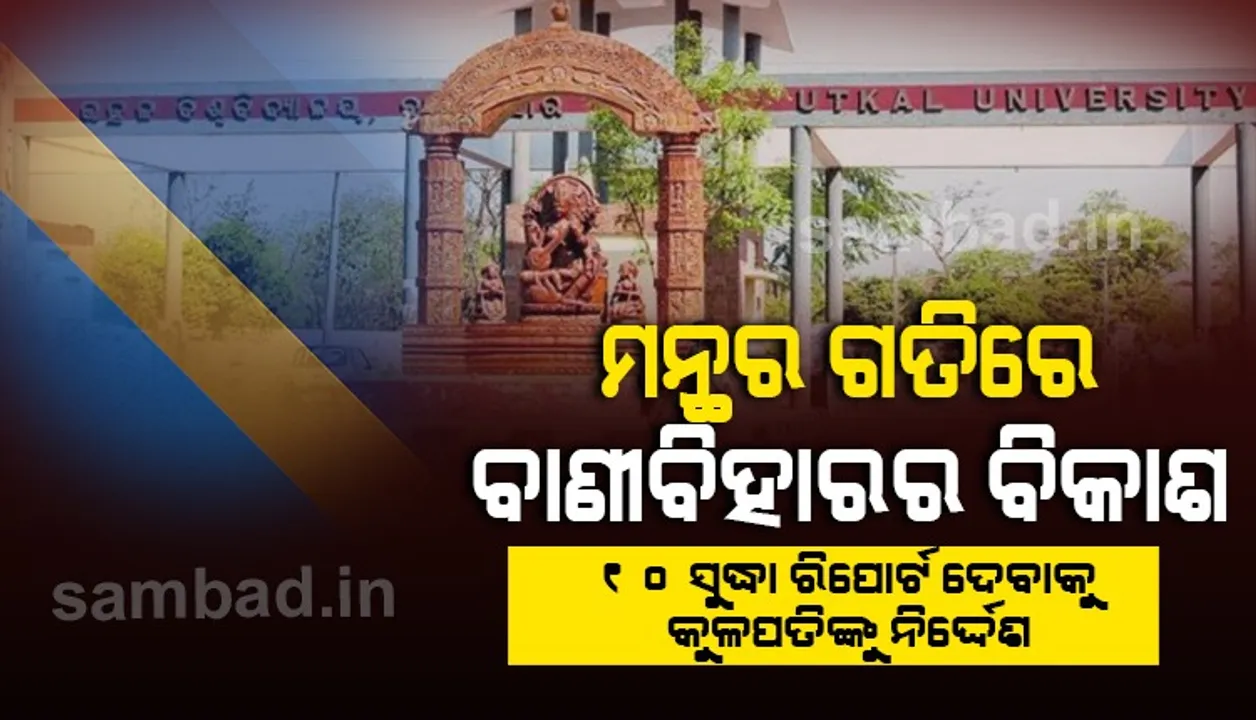  ମନ୍ଥର ଗତିରେ ବାଣୀବିହାରର ବିକାଶ: ରୁସା ୧ ଓ ୨ରେ ପ୍ରଚୁର ଅର୍ଥ ଆସିଛି, କାମ ହୋଇନି