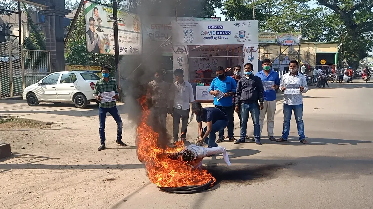  ଜଗତସିଂହପୁର ଜିଲ୍ଲାକୁ ଡେଇଁଲା ପରି ନିଆଁ