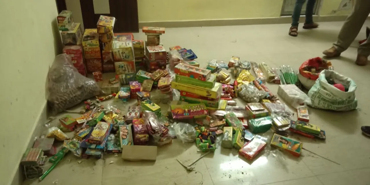  ଭଞ୍ଜନଗର ପୁଲସ୍‌ ପକ୍ଷରୁ ବେଆଇନ ବାଣ ଜବତ