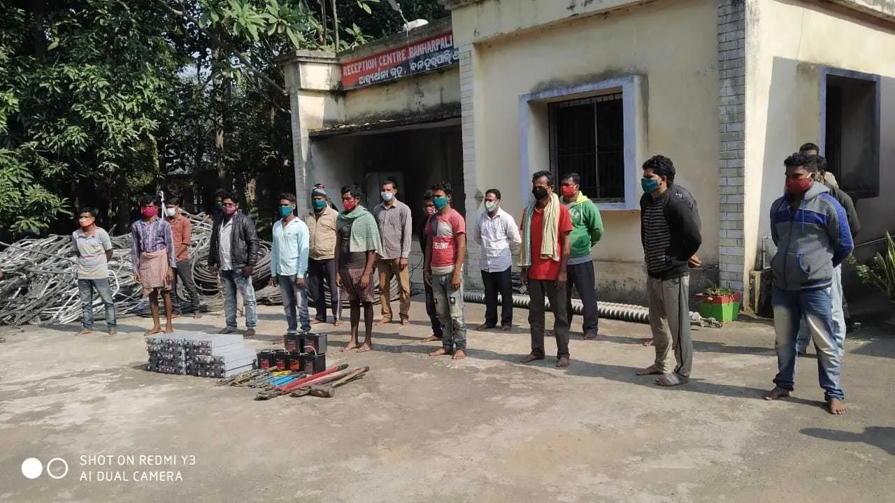  ୨ ‌ଲକ୍ଷ ଟଙ୍କାରୁ ଅଧିକ ଟଙ୍କାର ଚୋରି ସାମଗ୍ରୀ ଜବତ, ୧୮ ଗିରଫ