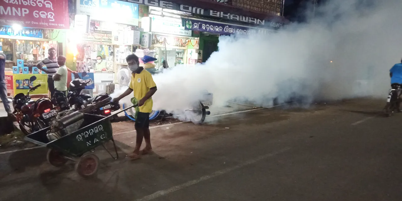  ‘ସମ୍ବାଦ’ରେ ଖବର ପ୍ରକାଶ ପରେ ଭଞ୍ଜନଗରରେ ବୁଲିଲା ଟିଫା ମେସିନ୍