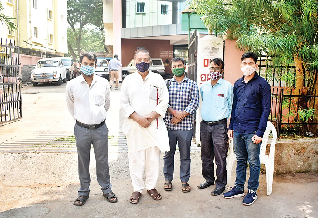  ଠିକାଦାର ମହାସଂଘର ବିକ୍ଷୋଭ