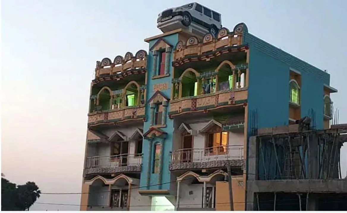  ୨ ଲକ୍ଷ ଟଙ୍କା ଖର୍ଚ୍ଚରେ  ଘର ଛାତ ଉପରେ ତିଆରି ହୋଇଥିବା ‘ସ୍କୋରପିଓ’ ଗାଡ଼ି ଭଳି ପାଣିଟାଙ୍କିକୁ ଦେଖି ଆନନ୍ଦ ମହିନ୍ଦ୍ରା କହିଲେ ଏଭଳି କଥା
