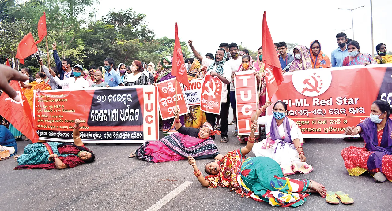  ରାଜଧାନୀରେ ‘ଭାରତ ବନ୍ଦ’ : ଜାତୀୟ ରାଜପଥ ୩ ଘଣ୍ଟା ଜାମ୍‌