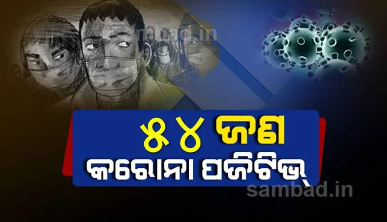  କଟକ ସହରରୁ ଆଜି ୫୪ କରୋନା ପଜିଟିଭ୍‌ ଚିହ୍ନଟ, ସ୍ଥାନୀୟ ଅଂଚଳରୁ ୨୬ ଜଣ ଆକ୍ରାନ୍ତ