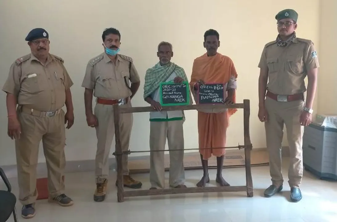  ୨୦ ହଜାର ଟଙ୍କାର ଶାଗୁଆନ ଓ କାଙ୍ଗଡା କାଠ ଜବତ, ଦୁଇ ଗିରଫ