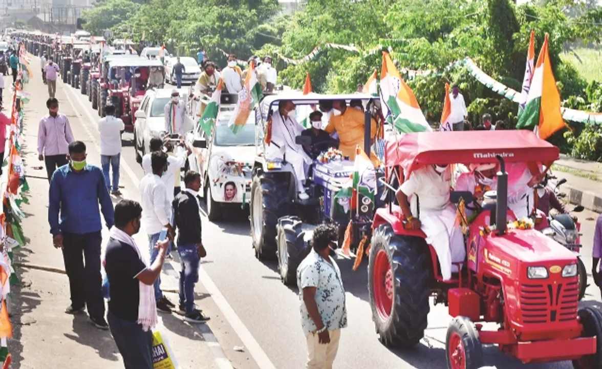  କଟକରେ କଂଗ୍ରେସର କ୍ଷେତ ବଞ୍ଚାଅ ରାଲି : କେନ୍ଦ୍ର ଓ ରାଜ୍ୟ ଉପରେ ବର୍ଷିଲେ ନିରଂଜନ, ଚେଲ୍ଲାକୁମାର