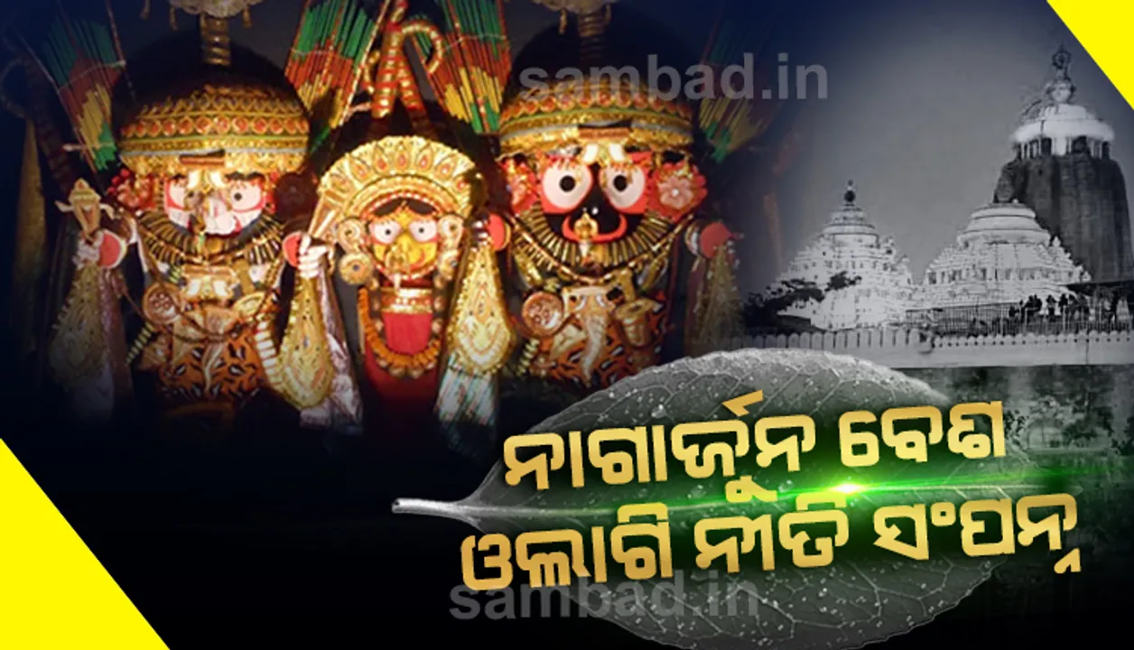  ନାଗାଜୁର୍ନ ବେଶ ଓଲାଗି ନୀତି ସଂପନ୍ନ, ଜଗନ୍ନାଥ ବଲ୍ଲଭ ସଂଗ୍ରହାଳୟରେ ସାଇତା ହେବ ବେଶ