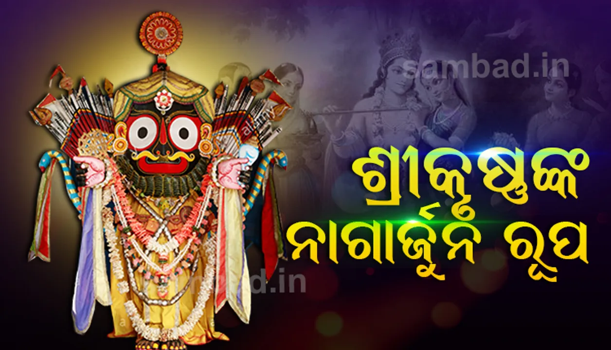  ନାଗାର୍ଜୁନ ରୂପରେ ଶ୍ରୀକୃଷ୍ଣ : ସଖା ଶ୍ରୀକୃଷ୍ଣଙ୍କଠାରେ ନିଜ ପୁତ୍ର ନାଗାର୍ଜୁନଙ୍କୁ ଦେଖି ବିସ୍ମିତ ହେଲେ ଅର୍ଜୁନ