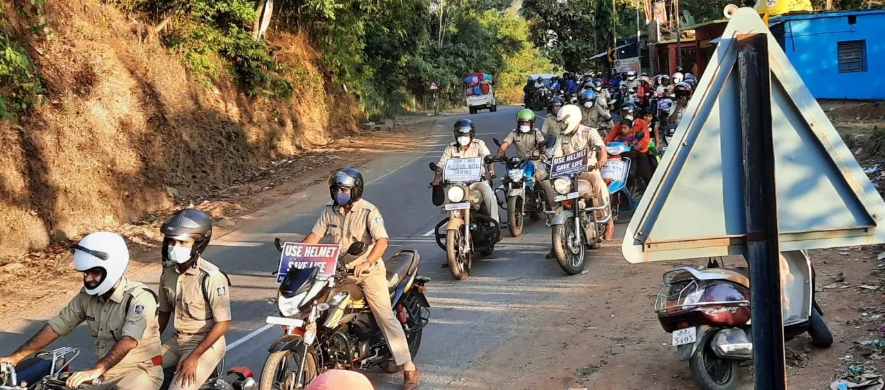  ମାଲକାନଗିରି ପୁଲିସର ସଚେତନତା ରାଲି