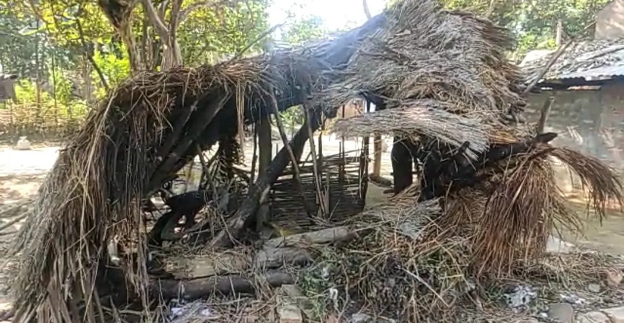  ଦନ୍ତା ହାତୀ ଉପଦ୍ରବରେ ୩ ଆହତ, ୨ ବଖରା ଘର ଭାଙ୍ଗିଲା