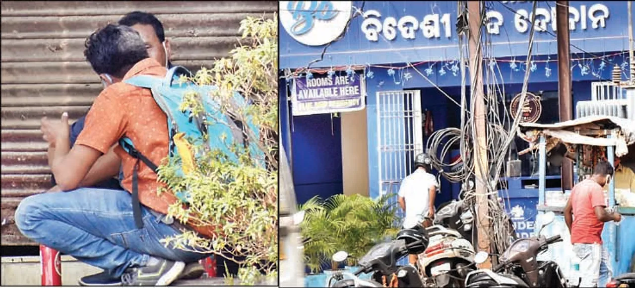  ଉତ୍ପାତ କରୁଛନ୍ତି ମଦୁଆ: ମଦ ଦୋକାନ ପାଖରେ ଖୋଲିଛି ବାର୍‌