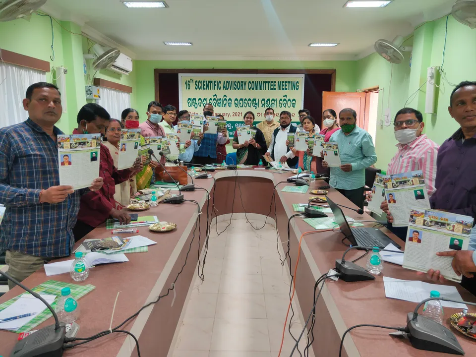  ମୟୂରଭଞ୍ଜ କୃଷି ବିଜ୍ଞାନ କେନ୍ଦ୍ରରେ ଷଷ୍ଠଦଶ ବୈଜ୍ଞାନିକ ଉପଦେଷ୍ଟା ମଣ୍ଡଳୀ ବୈଠକ