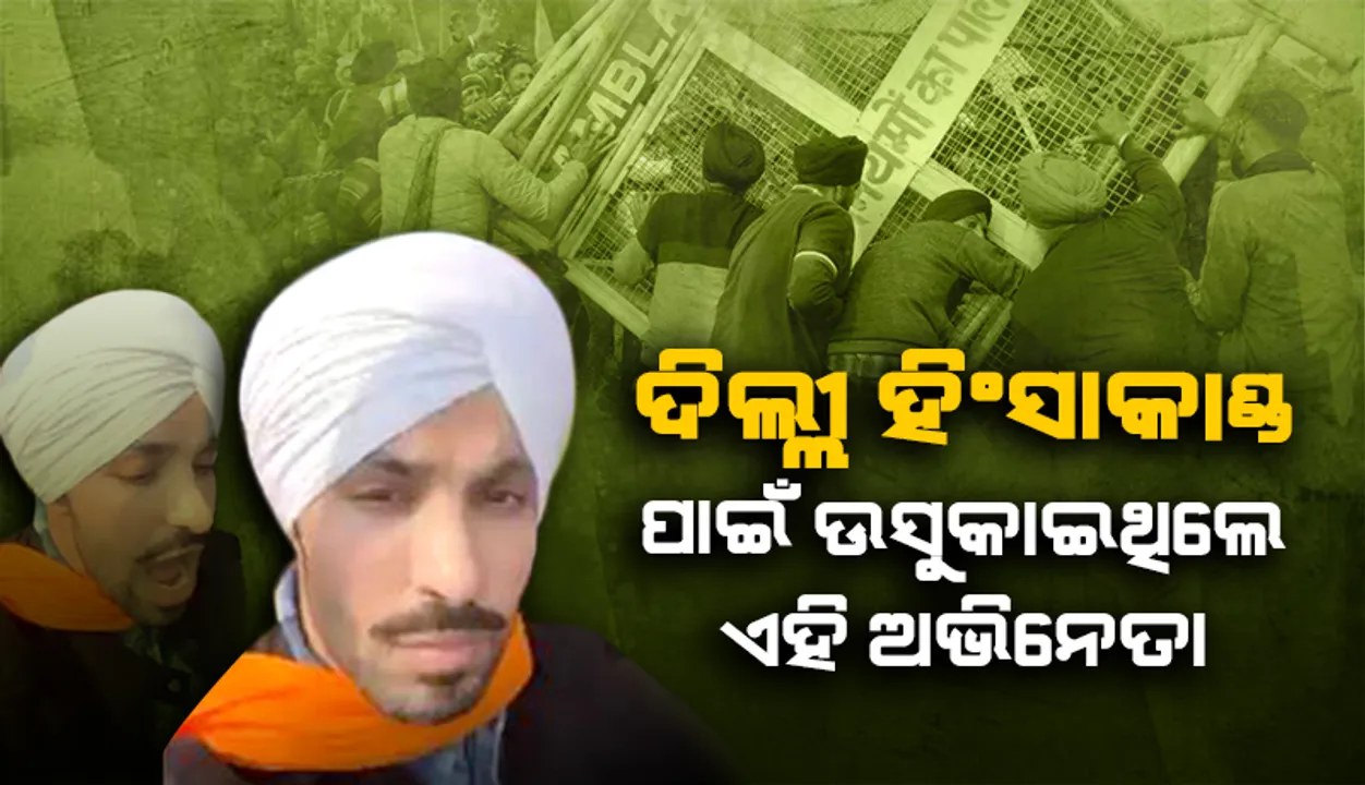  ଦିଲ୍ଲୀ ହିଂସାକାଣ୍ଡ ପାଇଁ ଉସୁକାଇଥିଲେ ଏହି ପଞ୍ଜାବୀ ଅଭିନେତା