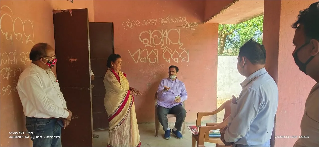  ବିଦ୍ୟାଳୟ ବୁଲି ଶିକ୍ଷା ଭିତ୍ତିଭୂମି ଯାଞ୍ଚ କଲେ ଗଣଶିକ୍ଷା ମନ୍ତ୍ରୀ