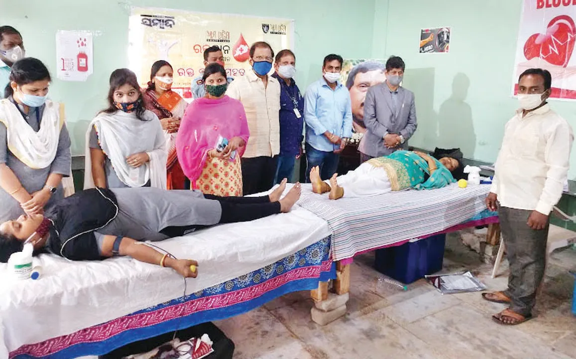  ନୂଆବର୍ଷରେ ରକ୍ତଦାନ ଶିବିର : ଫାଲକନ୍‌ରୁ ୧୦୧ ୟୁନିଟ୍‌ ସଂଗୃହୀତ