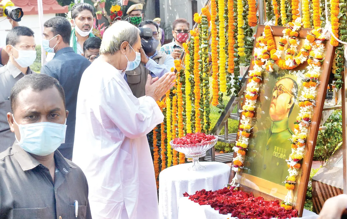  ଜନ୍ମମାଟିରେ ନେତାଜୀଙ୍କୁ ଶ୍ରଦ୍ଧାଞ୍ଜଳି