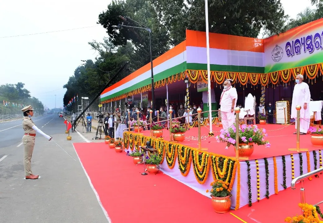  ଭୁବନେଶ୍ବରରେ ରାଜ୍ୟସ୍ତରୀୟ ସାଧାରଣତନ୍ତ୍ର ଦିବସ ( ଫଟୋ: ବିଭୂତି)
