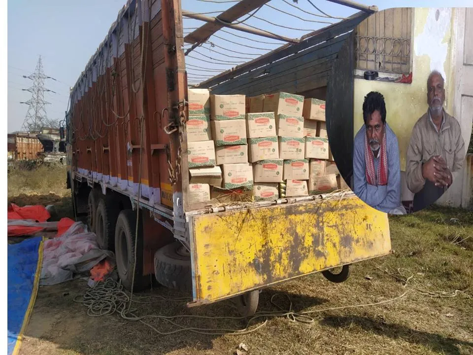  ଜାତୀୟ ରାଜପଥରୁ ତେଲ ବୋଝେଇ ଟ୍ରକ ଲୁଟ, ୨ ଗିରଫ