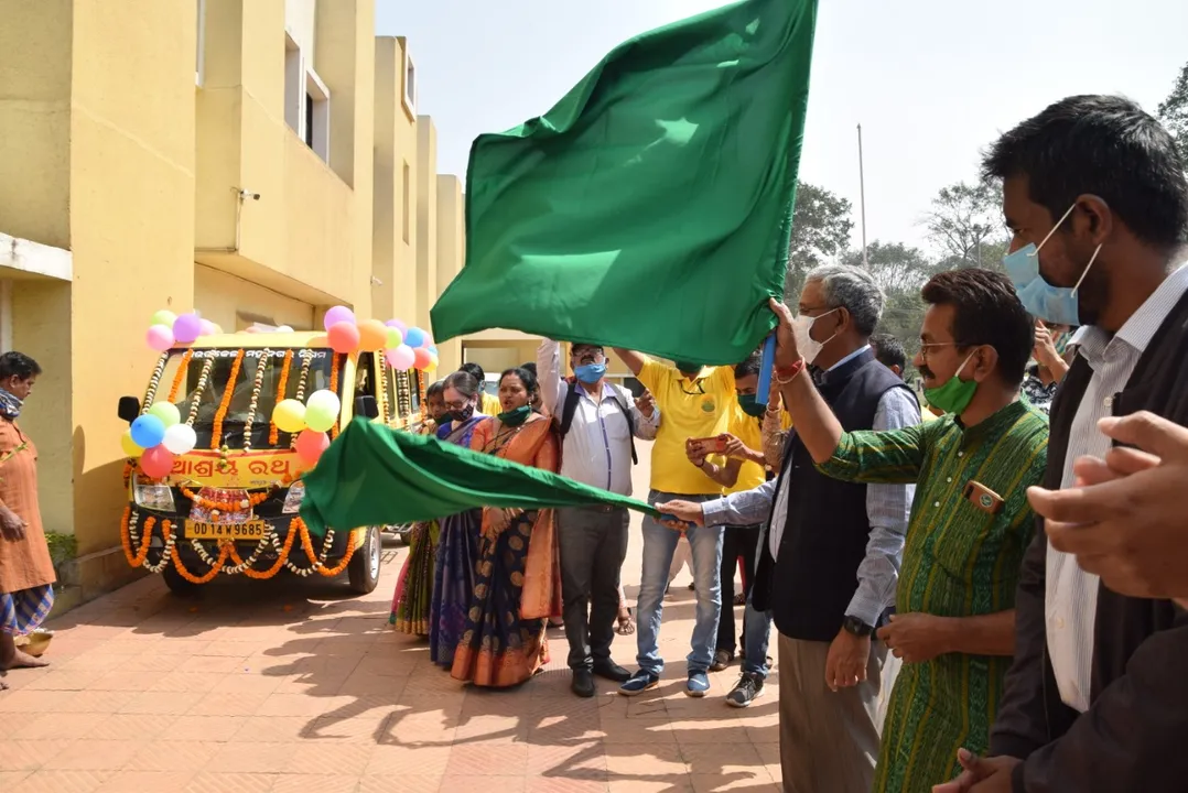  ସ୍ମାର୍ଟ ସିଟି ରାଉରକେଲାରେ ଗଡ଼ିଲା ଆଶ୍ରୟ ରଥ
