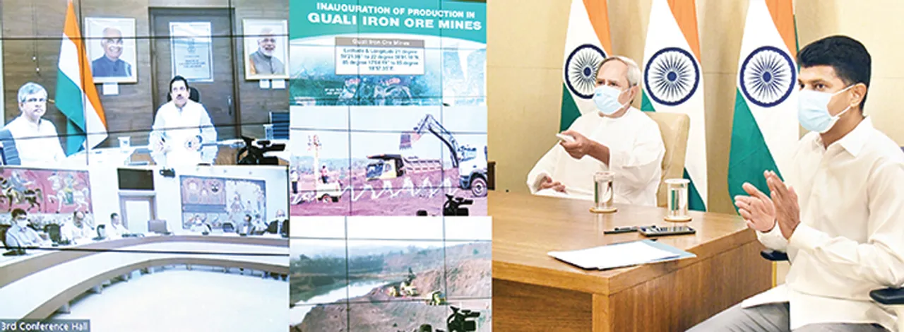  ଓଏମ୍‌ସିର ଦୁଇ ଲୁହାପଥର ଖଣିରୁ ଉତ୍ପାଦନ ଆରମ୍ଭ