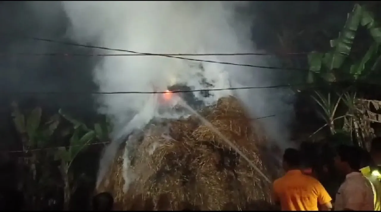  ବିବାହ ଭୋଜି ନିଆଁରେ ଜଳିଗଲା ପାଳଗଦା